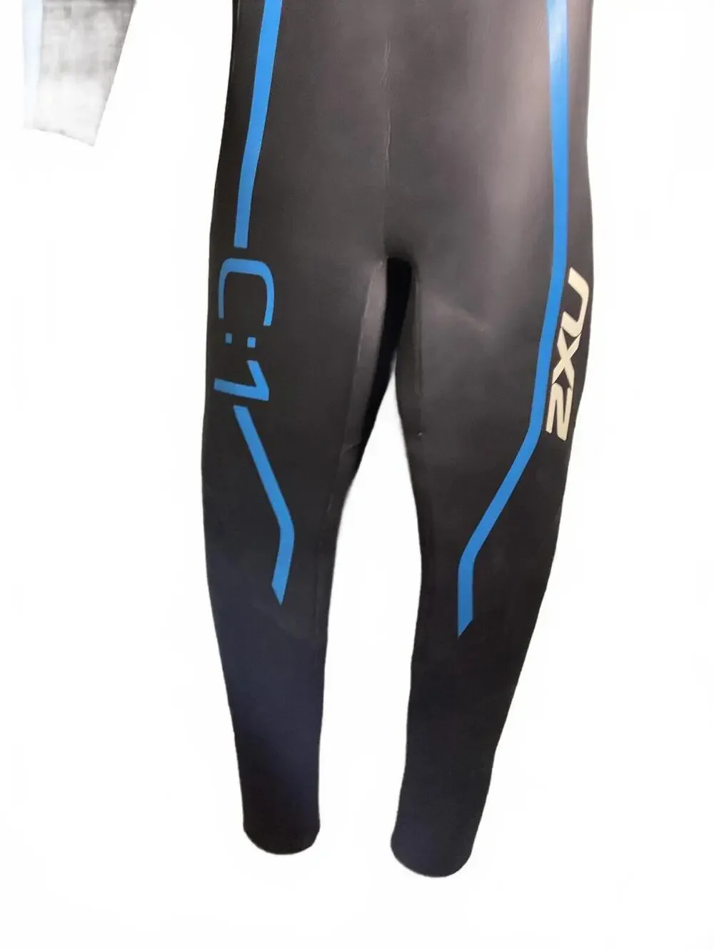 2XU C:1 Women's Comp Full Wetsuit Black/Blue L - Picture 3 of 13